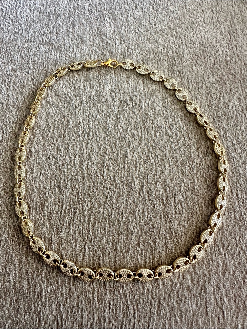 Gucci Mariner Pavé CZ Link Necklace